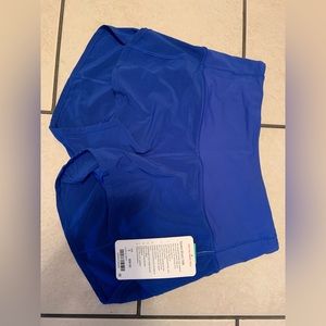 Lululemon Speed Short High Waisted, blue NWT